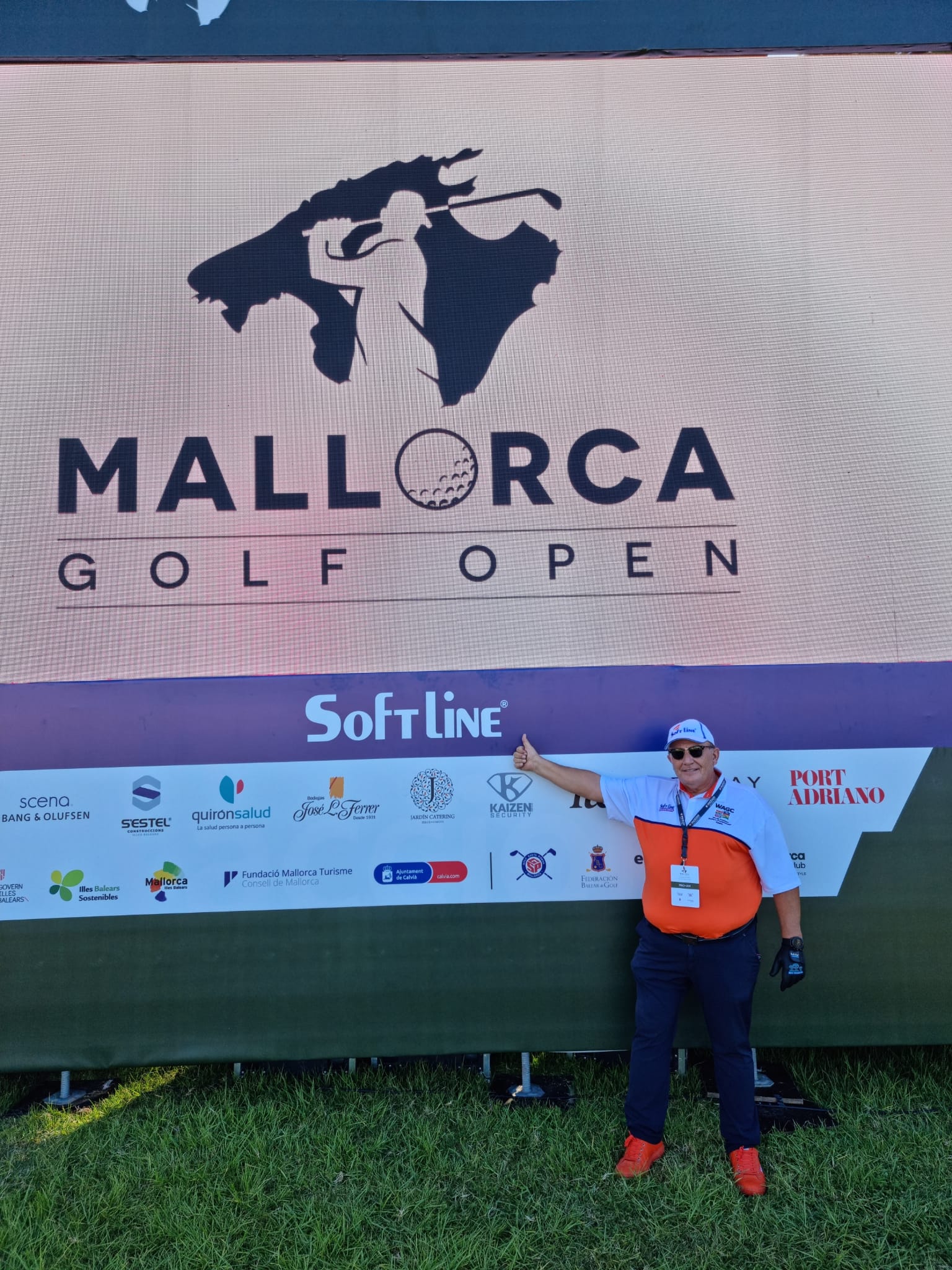 SOFT LINE patrocinador del Mallorca Golf Open 2021